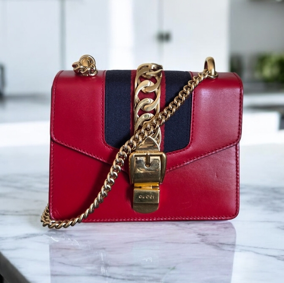 Gucci Handbags - Authentic Gucci Sylvie mini bag